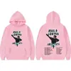 Sudadera de Concierto Unisex Harajuku Hip Hop de Alta Calidad para la Gira 2025 del Rapero Paul Longdra