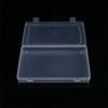 26 Caja de Plástico Transparente Rectangular Caja de Embalaje con Tapa Caja de Almacenamiento de Joyas Caja de PP Embalaje de Piezas de Papelería para Equipo de Pesca
