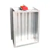 3C Humo Fuego Extracción Amortiguador de Fuego Personalizado 70/280 Grados Manual Eléctrico Acero Inoxidable Galvanizado Válvula Reguladora de Caudal de Aire Válvula de Retención