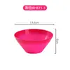 Tazón Redondo Camping Tazón de Plástico Tazón para Exteriores Red Social Japones Tazón para Ramen Redondo de Plástico Espesado en stock Al por Mayor