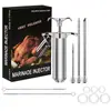 Inyector de Condimentos de Acero Inoxidable Nuevo Producto Transfronterizo Aguja para Pavo 2oz 60ml Herramienta para Barbacoa Fabricante de Bbq