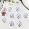 Nuevo marco de fotos de mariposa de estilo chino, accesorios para decoración de uñas, cerámica suave luminosa mixta, decoraciones tridimensionales que combinan con todo.