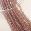 Cuentas Redondas de Cristal de Vidrio Monocromático Falso Jade Cuentas Sueltas Pulsera Collar Cuentas Espaciadoras Esmaltadas Accesorios para Joyería DIY