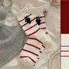 Calcetines de Algodón Puro para Mujer Otoño e Invierno Nuevo Estilo Universitario Versión Coreana Dibujo Animado Lindo Osito Negro Calcetines de Media Pantorrilla para Mujer Venta al por Mayor