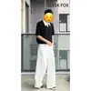 Pantalones de traje de corte limpio para ocio urbano otoño estilo old money relajados para hombre nuevo producto plisados de pierna recta ligero acampanados largos