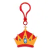 Guerrero Caballero de PVC Cierre de Langosta Hebilla de Plástico Fiesta Escudo Transfronterizo Castillo Llave Colgante para Mochila Corona Trono