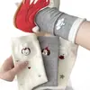 Calcetines Blancos con Estampado de Corazones para Mujer para Primavera y Otoño, Algodón, Absorbentes de Sudor, Transpirables, Elásticos, de Media Pantorrilla, Suaves, Amigables con la Piel, Cómodos, Resistentes al Olor