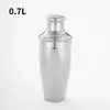 Agitador de acero inoxidable, coctelera, mezclador de cócteles elegante, suministros de bar, herramientas, agitador manual de cócteles