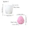 Molde de Silicone de Ovo de Páscoa 3D com Flores em Relevo e Formatos de Coelho, Molde para Vela Aromática e Pedra de Aroma, Árvore de Natal