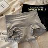 Calzones bóxer de algodón puro antibacteriano 10A para mujer Talla grande para mujer Ropa interior de cintura media-alta Entrepierna extendida de algodón puro Calzones bóxer pequeños