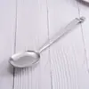 Cuchara de Acero Inoxidable Vajilla Occidental Hotel Público Más Platos Colador Engrosado Cuchara para Arroz Cuchara Grande