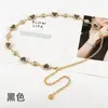 Cadena de Cintura Metálica Vintage en Forma de Corazón Estilo Francés para Mujer, Cadena Accesorios de Pedrería de Lujo Ligero para Faldas de Mezclilla y Vestidos, Diseño Único