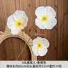 3 Ramos Artificiales de Amapolas, Flores Hechas a Mano para Bodas, Flores Artificiales de Seda para Decoración de Escenas de Boda y Arreglo de Suelo