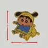 Pegatinas para Teléfono Móvil Shuibeizizui de Oro 999 con Varios Personajes de Dibujos Animados y Películas, Hojuelas de Oro, Regalos Navideños, Venta Directa, Disponibles para Venta al por Mayor