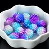 Slime diy artesanal frisado material abs Bayberry bola gradiente imitação pérola redondo enchimentos populares