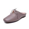 [Precio Especial de Liquidación para Talla 35, Sin Devoluciones ni Cambios] Zapatos Planos de Cuero Genuino para Mujer por 99 Yuan, Tallas Limitadas, Estilo Retro Primavera/Verano