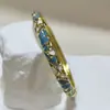 Pulseira de Esmalte Fino Cloisonné 0,6 mm, Pulseira de Esmalte Cloisonné Estilo Novo, Pulseira de Esmalte Cloisonné com Gotejamento de Óleo Transfronteiriça