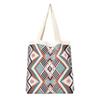Bolsa Feminina Retrô de Lã Tecida para Outono e Inverno, Azul Royal Versátil Feita à Mão, Bolsa Tote de Grande Capacidade, Sudeste Asiático