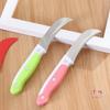 Cuchillo de fruta doméstico Yangjiang de acero inoxidable, cuchillo pequeño curvo para fruta, pelador, cuchillo para aguacate, cuchillo curvo para piña y plátano, acero inoxidable