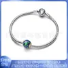 Pangadora s925 Pulsera de Cobre Blanco Chapada en Plata Pulsera Clásica de Estrella Alta Moda Pulsera de Lujo Ligero Cadena Hueso de Serpiente