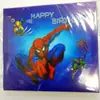 Fiesta de Cumpleaños Infantil Transfronteriza Fiesta Temática de Spider-Man Vajilla Diseño de Fiesta Plato de Cena Set de Escena para Fiesta