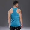 Chal de Verano para Hombre Amazon Transfronterizo Cuello Redondo Sin Mangas Absorbe el Sudor Manga Corta Camiseta Deportiva Chal Transpirable