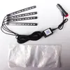 Luz de Atmosfera Musical para Pés de Carro Cghao 36 LEDs SMD Controlada por Voz Oito Cores Controle por App Um para Quatro 5050