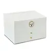 Caja de joyería, aretes, collar, anillo, de alta gama, exquisita, de gran capacidad, joyería dorada y caja de almacenamiento de accesorios