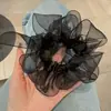 2025 Dongdaemun Nuevo Diseño de Nicho Anillo para el Cabello de Lazo de Organza Cuerda para el Cabello de Bolas Versátil Cuerda para el Cabello de Niñas