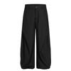 Pantalones Casuales Holgados para Hombre C902 Estilo Retro Americano Neutro Sensación de Alta Gama Diseño Desestructurado Deslizante Color Sólido