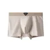 Cueca Masculina 10A Algodão Puro Boxer Brief Antibacteriano Cintura Média Respirável Tendência Jovem Roupa Íntima para Homens