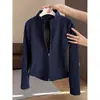 Chamarra de Felpa para Mujer con Terciopelo de Cordero Engrosada Parte Superior Temporada Otoño e Invierno Forro de Chamarra de Esquí Muy Bonita Atuendo de Principios de Invierno