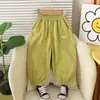 Nueva Moda Callejera Infantil Ropa de Abrigo Moda Logo de Corazón Pantalones Largos para Niños Pequeños y Niños, Directo del Fabricante, Pantalones Largos de Verano para Niños y Niñas