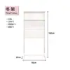 Estantería de Panel Perforado Ensamblaje Sin Taladro Herrajes Combinación de Estante de Escritorio Estantería Metálica de Piso Simple para el Hogar
