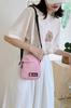 Bolso pequeño para teléfono móvil, bolso bandolera de moda para hombre y mujer, bolso de lona mini para estudiantes, popular en internet, combinable con todo.