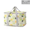 Caja Aislada para Exteriores, Bolsa de Picnic de Gran Capacidad, Cesta de Picnic Portátil con Película de Aluminio Engrosada, Cesta de Picnic Plegable para Acampar
