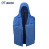 Capa Refrigerante Extra Grande, Toalla de Baño Deportiva de Secado Rápido con Protección Solar, Chal Sombrilla Absorbente de Agua, Capa Refrigerante de Playa con Capucha