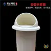Tapa Impermeable para Salida de Aire de PVC, Tapa de Ventilación Integrada y Dividida de Plástico, Tapa de Extracción de Humo, Tapa a Prueba de Viento para Pared Exterior