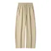 26 Pantalones Deportivos Casuales de Pierna Recta para Hombre de Primavera y Verano, Pantalones Anchos Sueltos Estilo Hong Kong, Pantalones de Trabajo Americanos tipo Paracaidista, Modernos