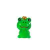 Miniatura de Paisaje Micro Creativo Mini Príncipe Rana Luminoso DIY Accesorios Decorativos de Resina Artesanales Adornos Pequeños de Escritorio