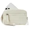 Pulseira de Pulso Feminina Moda Mini Coreana Desenho Animado Fofa Carteira Nylon Acolchoado Bolsa para Celular