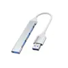 Estação de Acoplamento Typec Hub de Computador Extensor Divisor USB3.0 Carro Hub Um-Para-Quatro Estação de Acoplamento