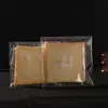 Bolsas Transparentes para Empaquetar Pan, Bolsas para Donas Bagels, Bolsas Pequeñas para Comida, Bolsas de Empaque Autoadhesivas, Bolsas de Empaque Autocierre para Horneado al por Mayor