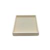 Fábrica direta de tapete de borracha para mesa e cadeira tapete quadrado para móveis tapete antiderrapante para perna de mesa tapete de mesa resistente ao desgaste