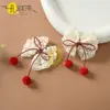 Pinza para el pelo de encaje con lazo para otoño e invierno nuevo para niños, bola de pelo para bebé, accesorios lindos para niña, accesorios