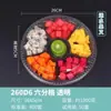 Envases Desechables para Cortar y Servir Frutas con Tapas, Charolas Transparentes para Frutas, Corte de Fruta Fresca con Tapas, Cajas de un Compartimento