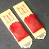 Precio de Fábrica Al Por Mayor Bolsita de Bendición Tai Sui de Madera de Águila Colgante para Bolsos Pastillas de Madera de Águila Incorporadas Monedas de Cobre