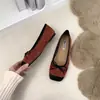 Zapatos de Ballet Planos Retro Franceses con Lazo para Mujer 2026 Nuevos Zapatos de Calle Planos Poco Profundos Zapatos de Abuela