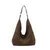 Bolso tote casual de gran capacidad de comercio exterior para mujer, estilo retro de moda, elegante bolso tote con estampado de leopardo, bolso de hombro, moderno
