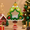 Nuevo kit de pintura de diamantes de Navidad, una manualidad DIY divertida y creativa para niños, con pedrería brillante y pegatinas de diamantes de formas únicas, perfecto como regalo de Año Nuevo transfronterizo